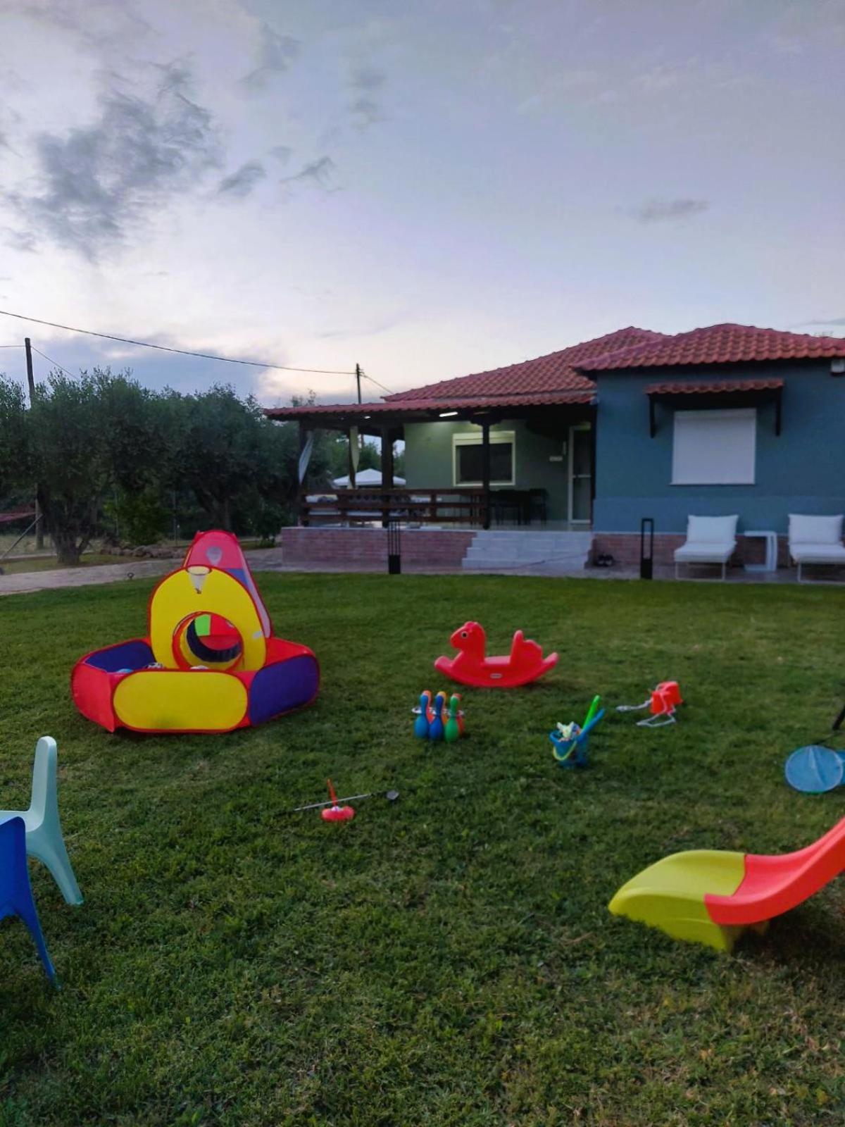 Chalkidiki Beach House Nea Poteidaia Bagian luar foto